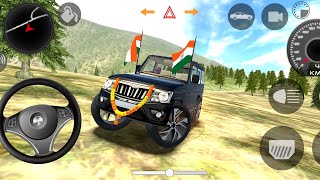 Dollar (Song) Modified Mahindra Black Bolero Driving & Stunt Gameplay Indian Cars Simulator 3D 🎮 😈