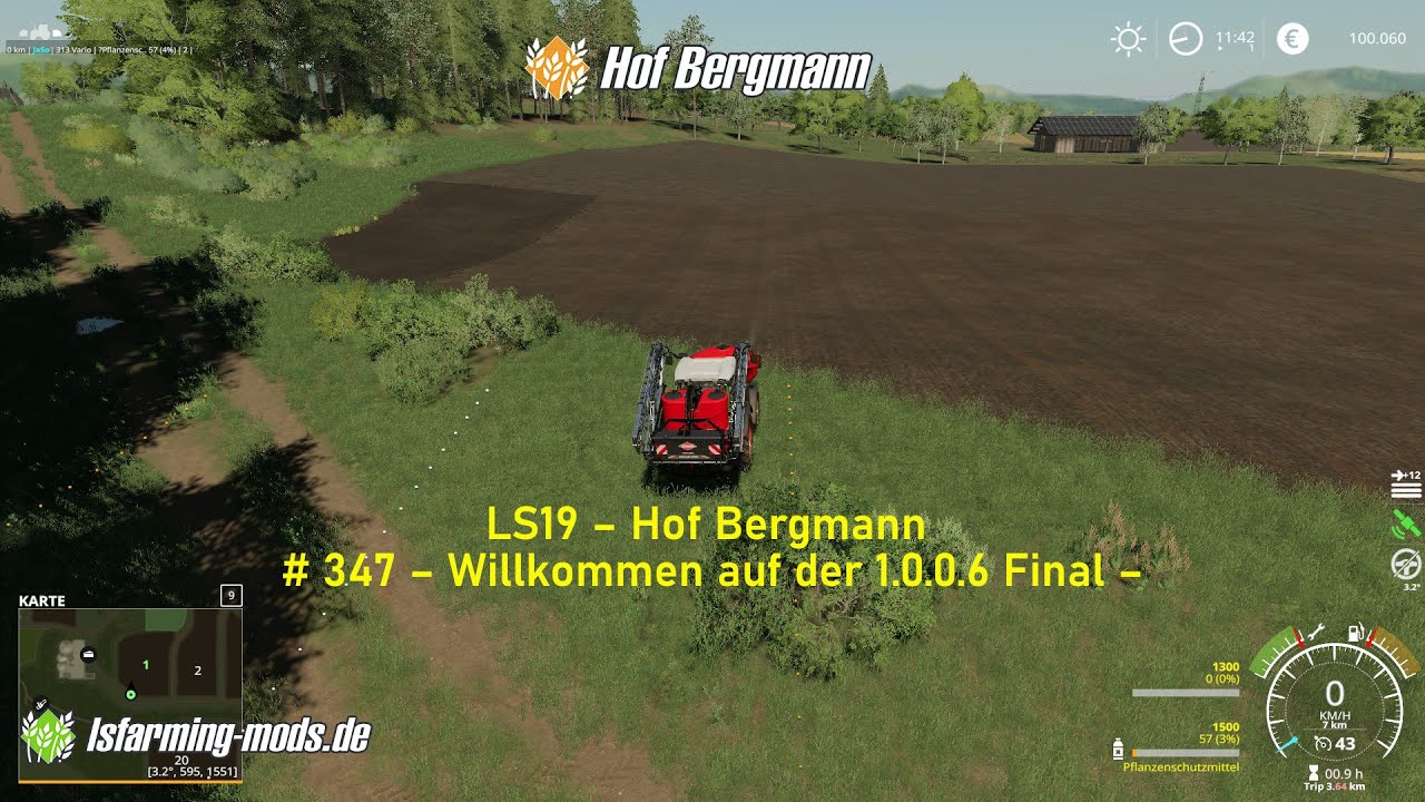LS19 Hof Bergmann 347 Willkommen auf der 1.0.0.6 Final YouTube