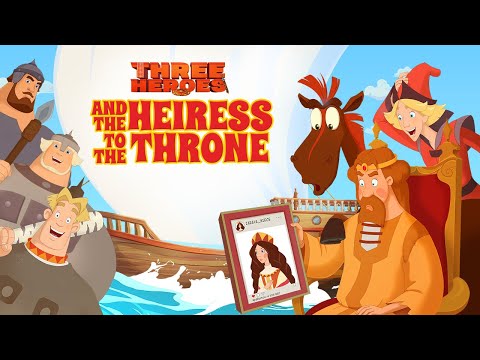 Видео: Three Heroes and the Heiress to the Throne | "Три богатыря и наследница престола" с англ. субтитрами