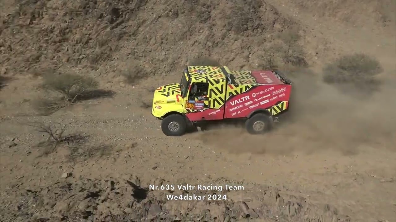 Nr.635 Valtr Racing Team, Michal Valtr, Jaroslav Miskolci, Radim Kaplanek, We4dakar 2024