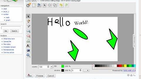 DokuWiki with SVG-Edit plugin [BETA]