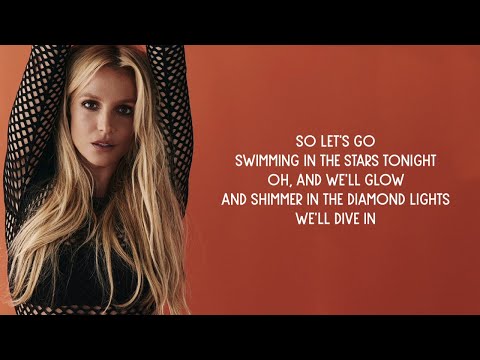 Britney Spears - Swimming In The Stars (Lyrics)
