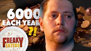 Freaky Eater Eats 4x His Weight In Cookies! | Freaky Eaters