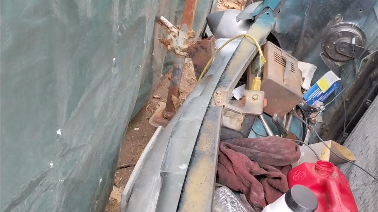 1957 Chevy Bel Air 283 V8 compression test and oil check for possibly