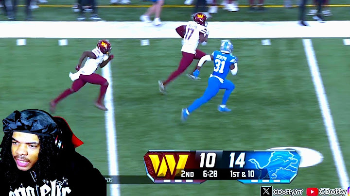 JADEN DANIELS IS A GOD!! Lions vs Commanders Full Highlights (reaction)