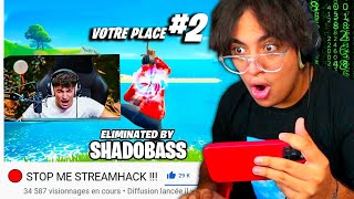 Je STREAMHACK ce YOUTUBEUR CONNU, il ME M'INSULTE...