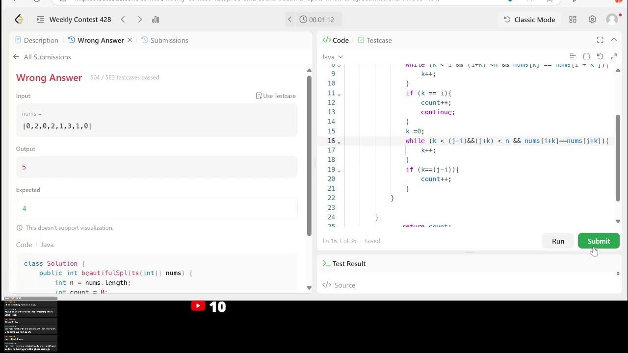 LeetCode Weekly Contest #13 ( #PlacementSession (hello chat)) - YouTube