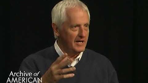 Inventor Garrett Brown on the first use of the SkyCam - TelevisionAcademy.com/Interviews