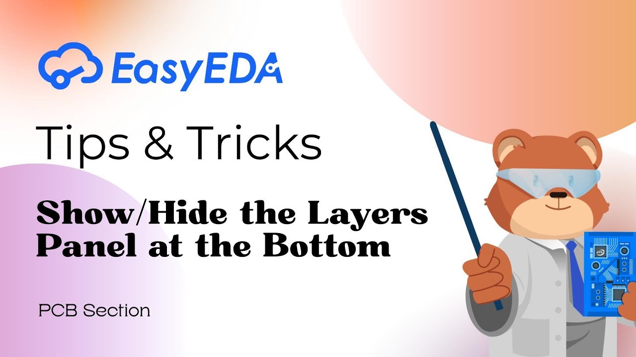 Краткие советы [PCB 62]: Отображение и скрытие панели слоев внизу