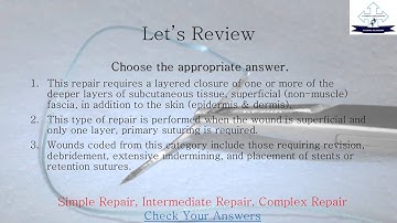 Wound Repair Coding Video  Compliant Coding Systems
