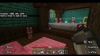 ASMR Minecraft with friends Relaxing let’s play Episode 15 Long-play No Commentary