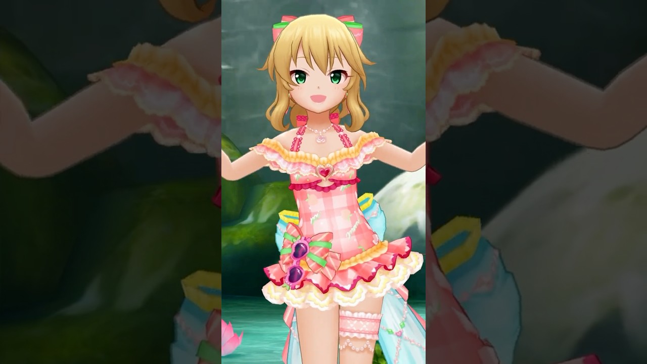 櫻井桃華 ラヴィアンローズ [素顔のピーチバカンス] #デレステ - YouTube