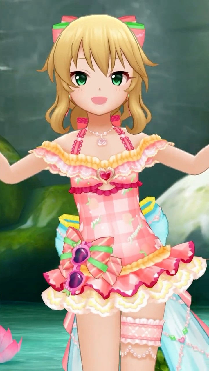 櫻井桃華 ラヴィアンローズ [素顔のピーチバカンス] #デレステ - YouTube