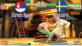 FT5 @sfiii3nr1: Street Ryu (RS) vs Cuttarn (SE) [SF III 3rd Strike sfiii sf3 Fightcade] Aug 24
