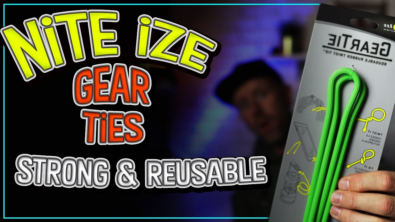 Gear Organisation Hack // Nite Ize Reusable Rubber Gear Ties