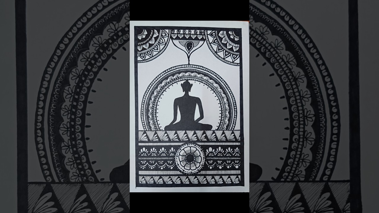 Drawing mandala is my quiet refuge🪔