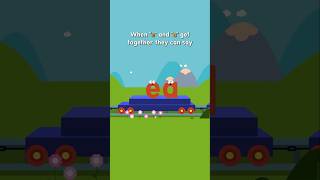 Magic Vowel Train Takes Kids on a Learning Journey #vowelpairs #vowelsounds #englishpractice