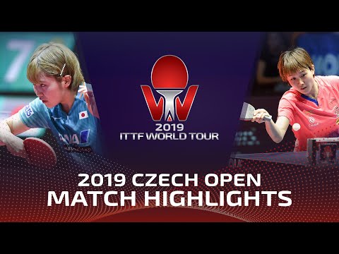 Liu Weishan vs Miu Hirano | 2019 ITTF Czech Open Highlights (1/4)