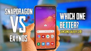 Samsung Galaxy S10e  Snapdragon Vs Exynos Chip Set 2019