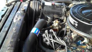 1966 Cadillac de Ville engine overview