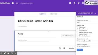 CheckItOut Add-On for Google Forms Guide