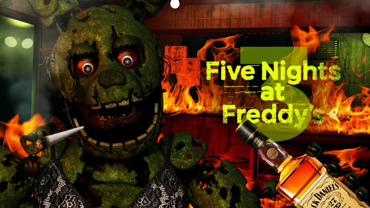 FNAF 3 STRIPPING/SHOT/EDIBLE Challenges (Full Series)