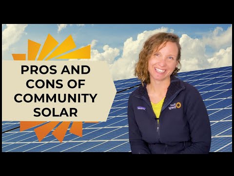 Pros and Cons Community Solar (aka Shared Solar) (2021) Do you save money?