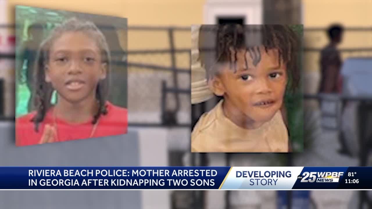 Children abducted in Riviera Beach found safe in Georgia - YouTube