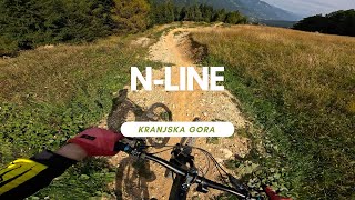 N-Line Bikepark Kranjska Gora Slovenia 🇸🇮 full run POV RAW