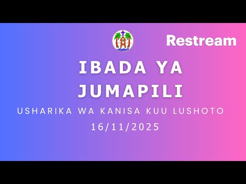 IBADA YA JUMAPILI SIKU YA BWANA YA 2 KABLA YA MAJILIO 16 11 2025 