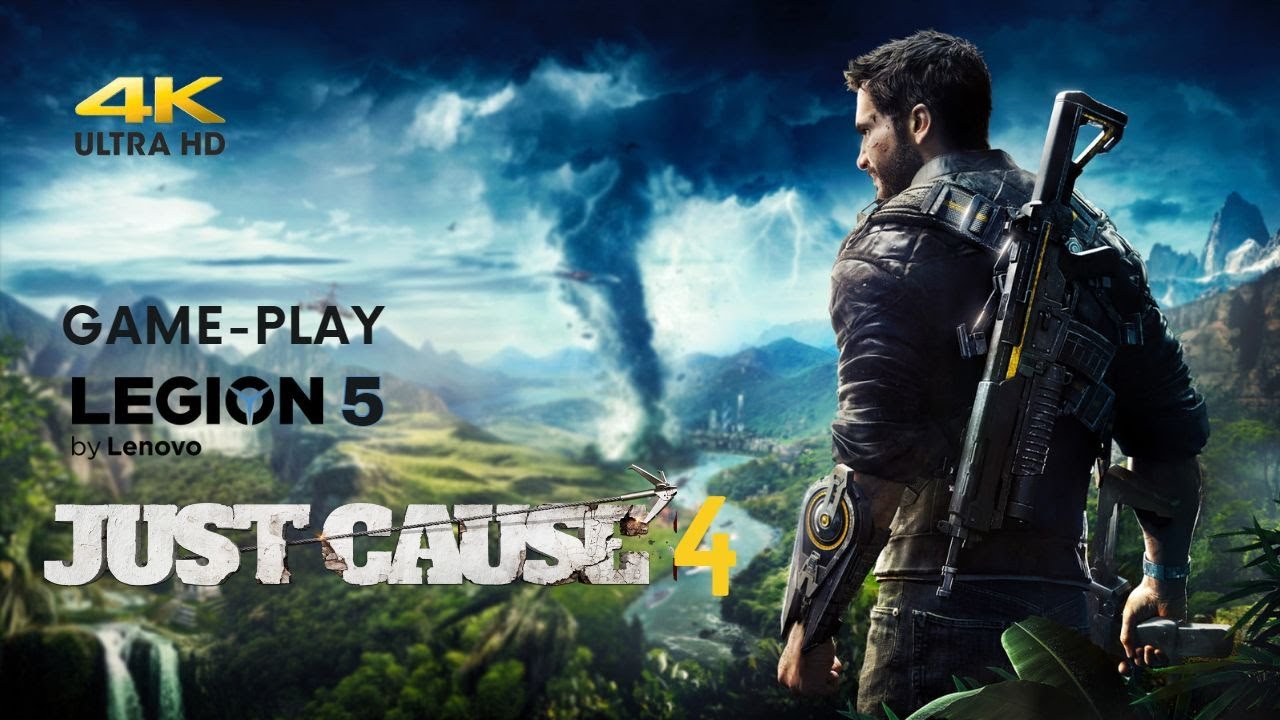 JUST CAUSE 4 GAMEPLAY 4K Alien City🔥| Lenovo Legion 5🔥| 
