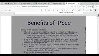Applications Of IPSec
