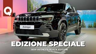 AVENGER Black Edition, la B-Suv si veste a NERO | JEEP AVENGER 2026 (motore,allestimento,tecnologia)