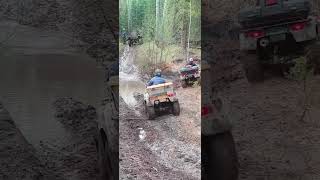 Let's Get Dirty #DeepMudHoles #UTVFun #AtvFun #MudPuddleFun #PlayHardOrGoHome