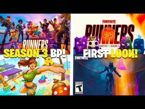 Fortnite Chapter 7 Season 3 FULL BATTLE PASS! (Burnt Peanut Sidekick & SPOILERS)