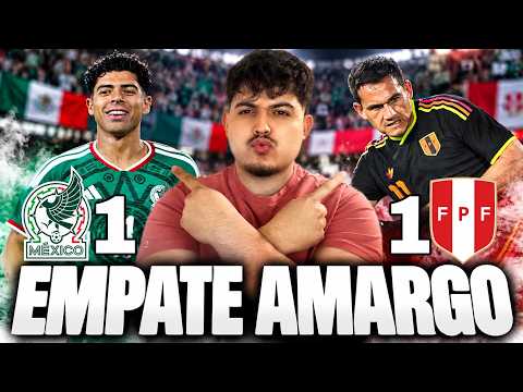 RAFA MARQUEZ SIGUE SIN GANAR CON MEXICO Y EMPATA CON PERU. ¿QUE HIZO FALTA? ¿ROBO? ANALISIS🔥
