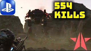 554 kills, APW-1 AMR, Cyborgs,