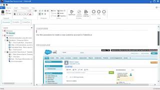 uPerform How To: Editing Screenshots Without Callouts in the Document Editor