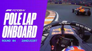 Onboard for Alisha Palmowski's Pole Lap | Zandvoort 2026 | F1 ACADEMY