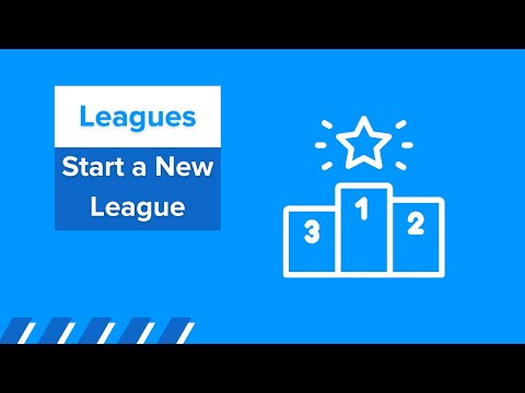 Leagues: Start a New League