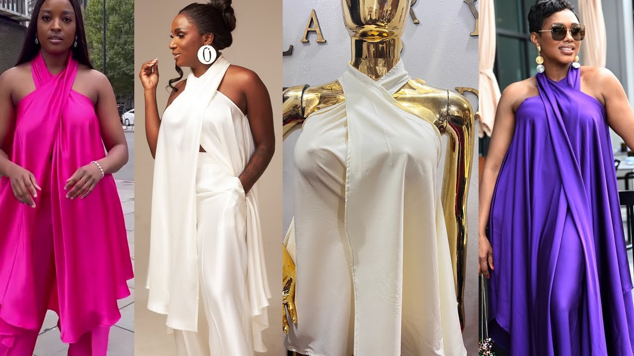 How to Make a Criss Cross High-Low Flare Blouse | Overlap Front Twist Design