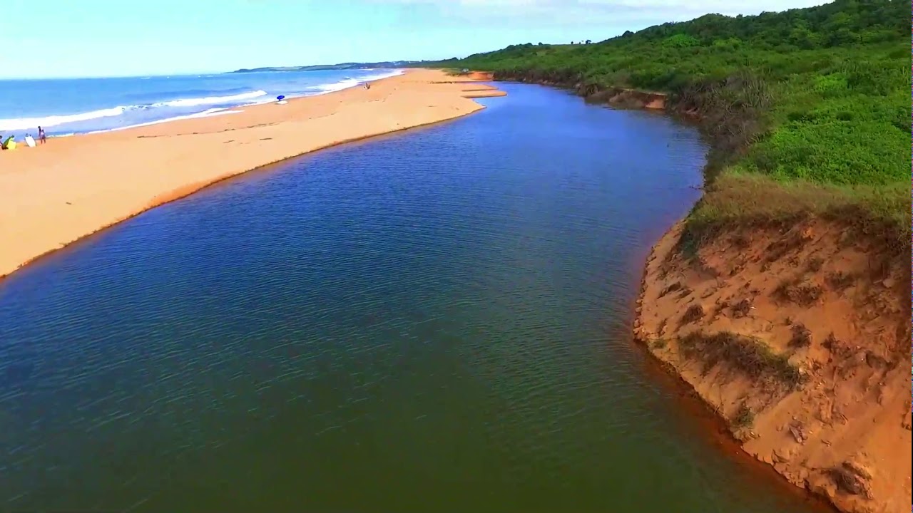 Praia das Pedrinhas hoje, chegando pelo canal - YouTube
