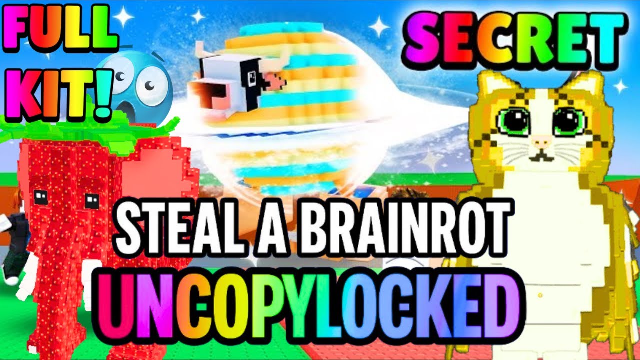 UNCOPYLOCKED Steal a Brainrot (FULL KIT!) | Roblox Studio Tutorial ...