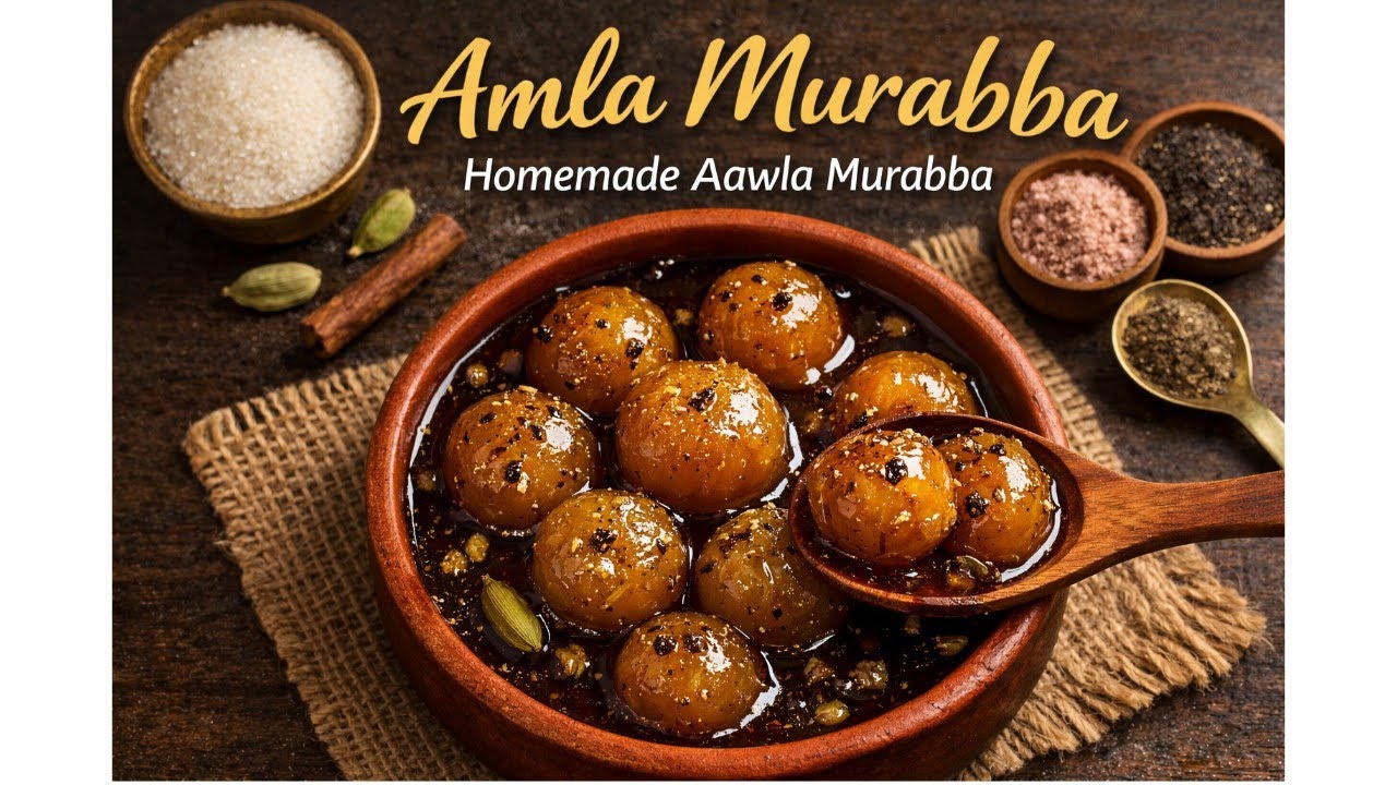 Amla Murabba 🤍 | Homemade Aawla Murabba Recipe ✨