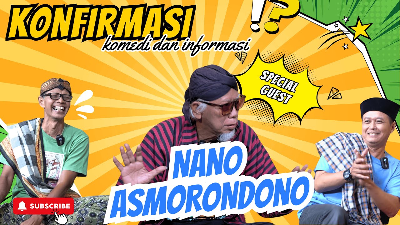 Nano Asmorondono: Menertawakan Hidup, Melanjutkan Tradisi