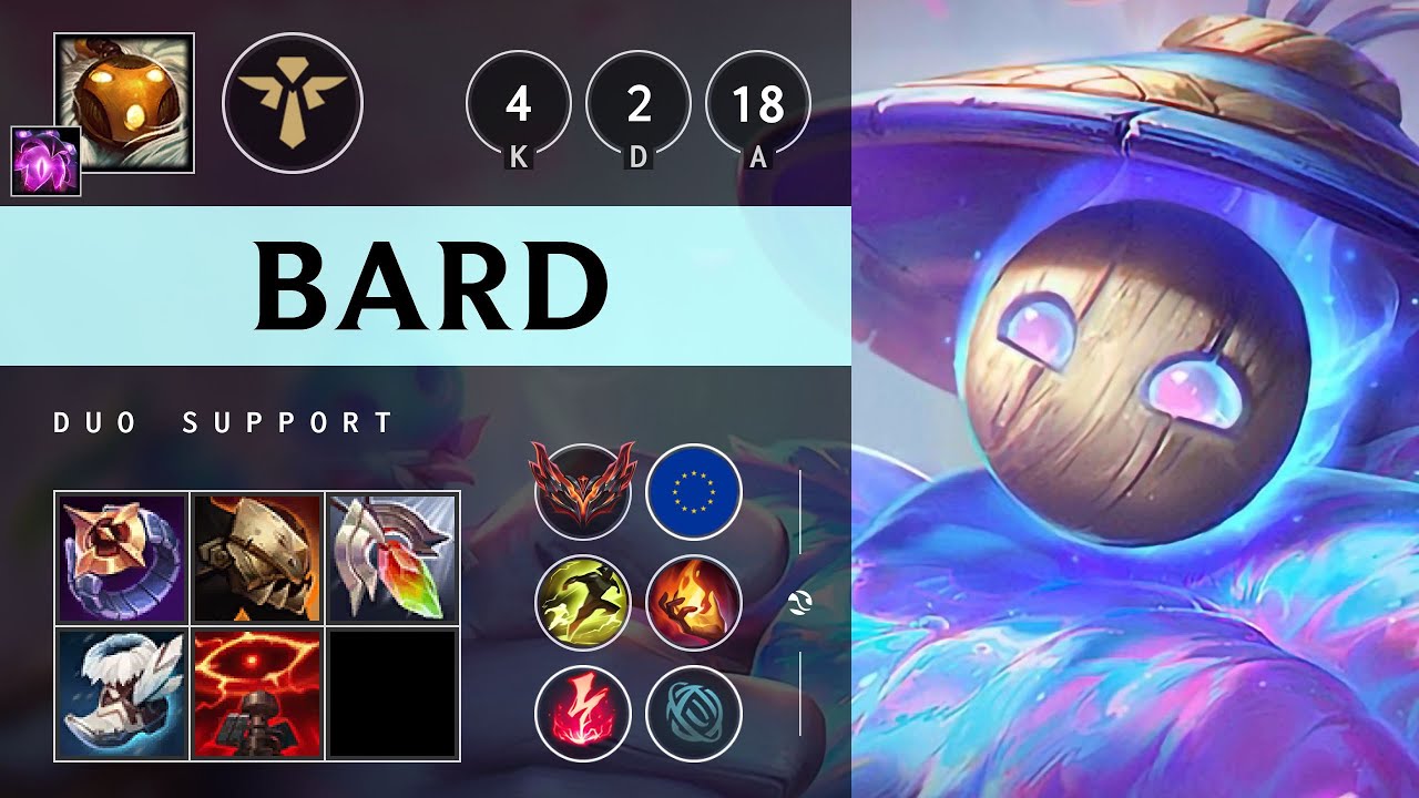 Bard Support vs Senna - EUW Grandmaster Patch 25.21