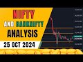 Bank Nifty & Nifty Analysis for 25 October 2024 by Anupam Mishra | The Timeframe #lucknow