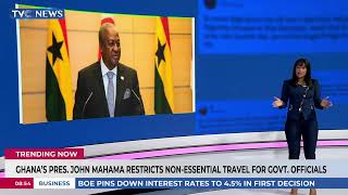 Trending Now Ghanas President John Mahama Restricts Non-Essential Travel For Government Officials
