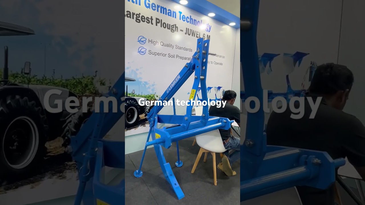 German Technology 👌 LEMKEN Tractor implements 