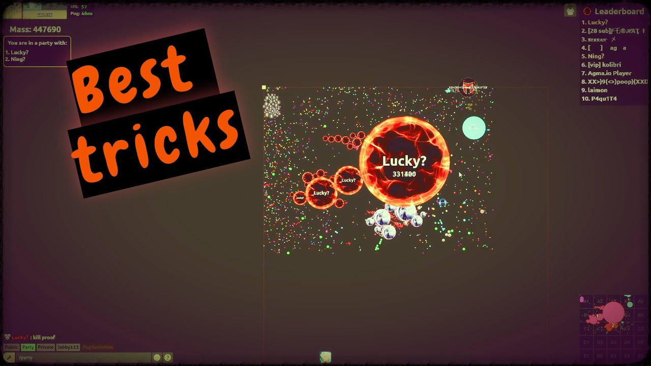 Epic Tricks! [Awesome reverse in Agma.io]